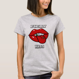 Camiseta Beso feroz clásico