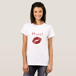 Camiseta Beso grande - ¡Muah!