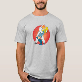 Camiseta Beso retro