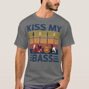 Camiseta Beso vintage mi guitarra de culo