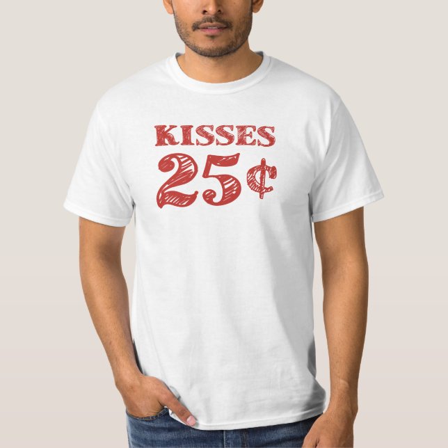 Camiseta Besos de 25 centavos (Anverso)