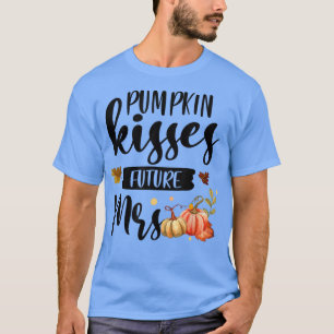 Camiseta Besos De Calabaza Futuro Sra. Fall Novia De Otoño