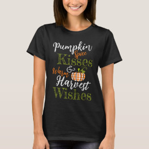 Camiseta Besos de especias de calabaza