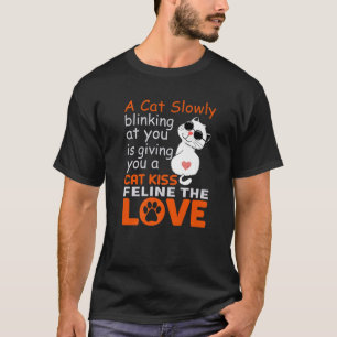 Camiseta Besos De Gato Y Amor felino - Gato Gracioso