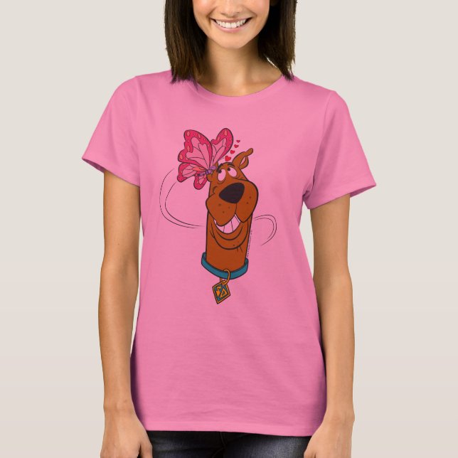 Camiseta Besos de mariposa Scooby-Doo (Anverso)