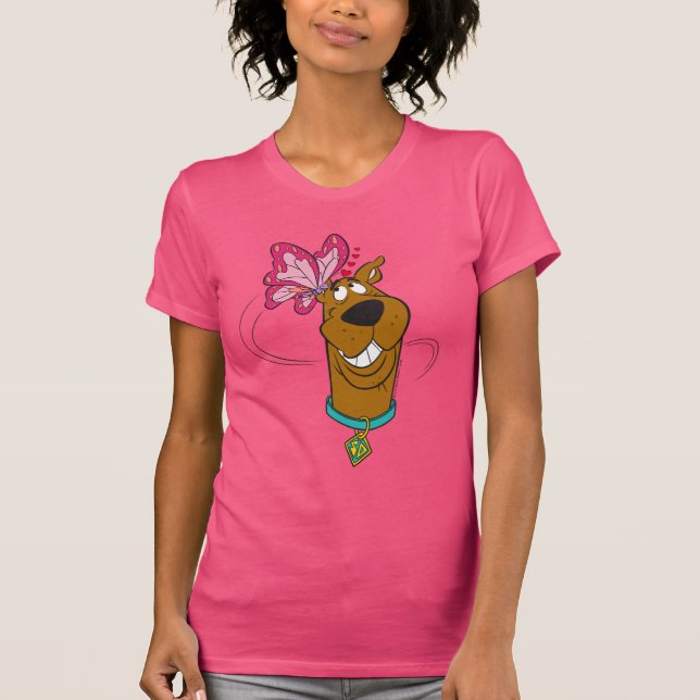 Camiseta Besos de mariposa Scooby-Doo (Anverso)