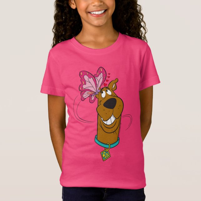 Camiseta Besos de mariposa Scooby-Doo (Anverso)
