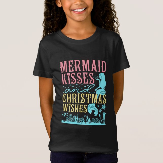 Camiseta Besos de sirvienta y deseos de Navidades (Anverso)