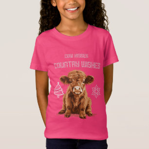 Camiseta Besos de vaca y deseos campestres