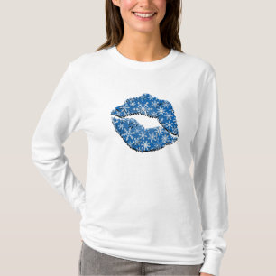 Camiseta Besos del copo de nieve