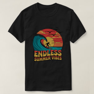 Camiseta Besos salados y sueños de atardecer