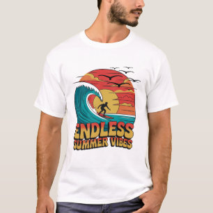 Camiseta Besos salados y sueños de atardecer