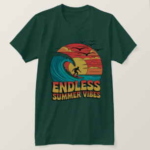 Camiseta Besos salados y sueños de atardecer