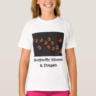 Camiseta Besos y sueños de mariposa