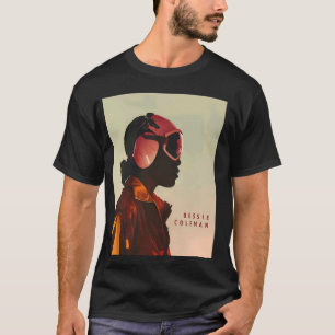 Camiseta Bessie Coleman Aviation Black History African Amer