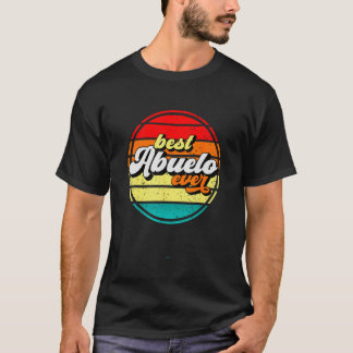 Camiseta Best Abuelo Ever Father Day Grandpa Retro Vintage 