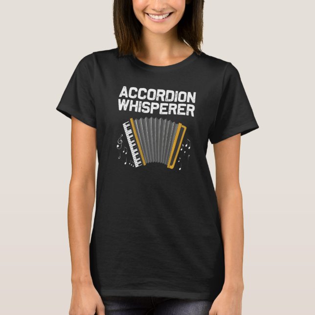 Camiseta Best Accordion Designs For Men Women Instrument Mu (Anverso)