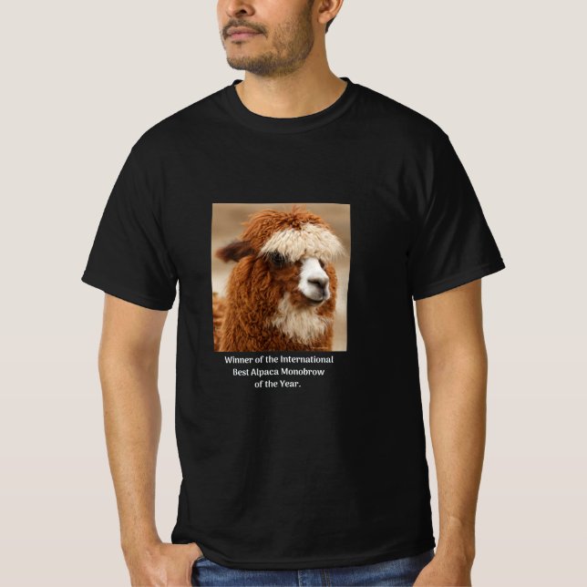 Camiseta Best Alpaca Monobrow (Anverso)