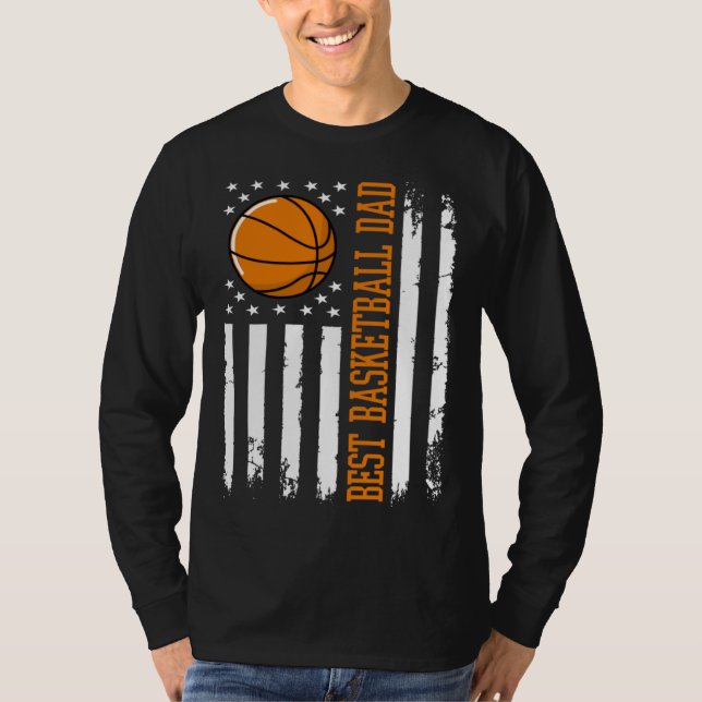 Camiseta Best Basketball Dad Basketball Daddy (Anverso)