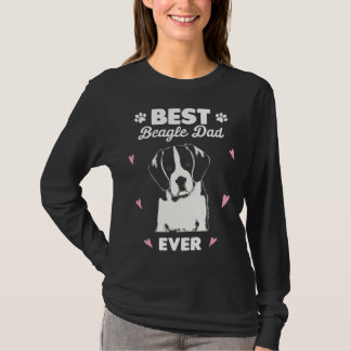 Camiseta Best Beagle Dad Beagle Dog Love