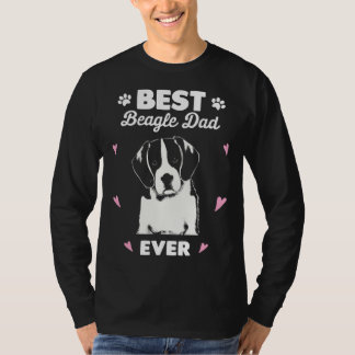 Camiseta Best Beagle Dad Beagle Dog Love