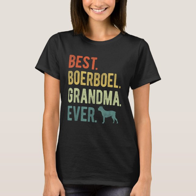 Camiseta Best Boerboel Grandma Ever Dog  Mother s Day (Anverso)