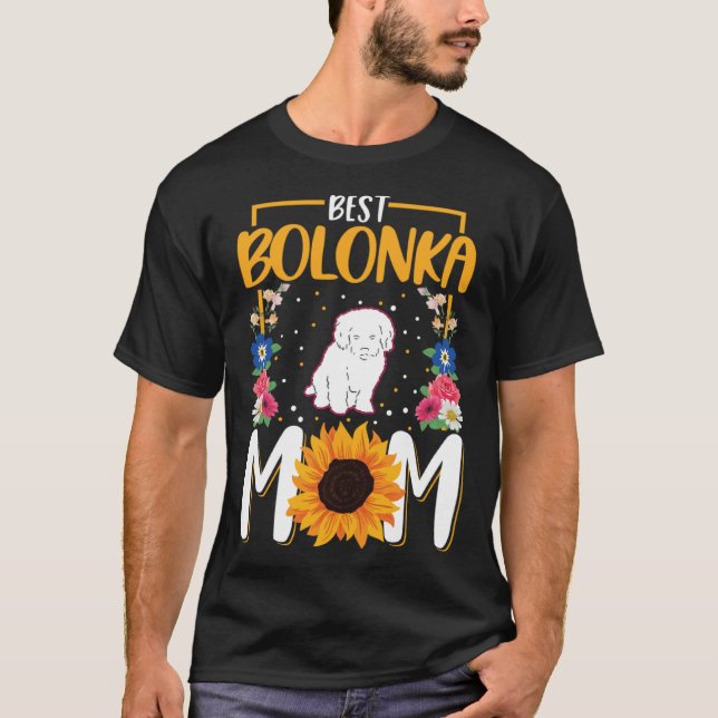 Camiseta Best Bolonka Mom Ever (Anverso)