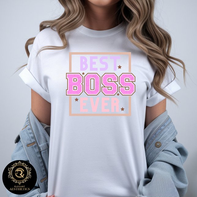Camiseta Best Boss Ever Business Casual Graphic T Shirt (Subido por el creador)