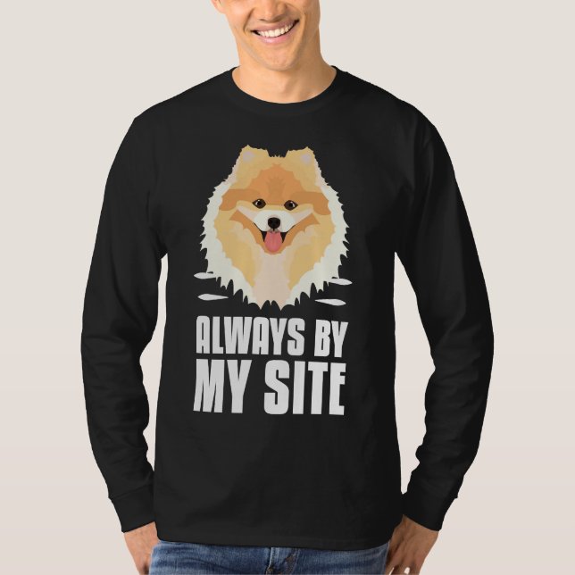 Camiseta Best Buddy Pomeranian (Anverso)