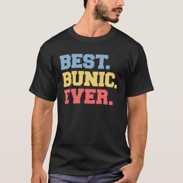 Camiseta Best Bunic Ever Romanian Grandpa (Anverso)