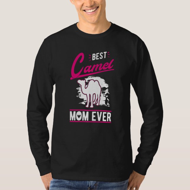 Camiseta Best Camel Mom Ever  (Anverso)