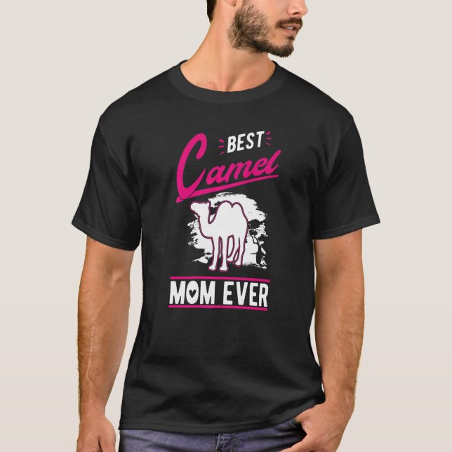 Camiseta Best Camel Mom Ever  (Anverso)