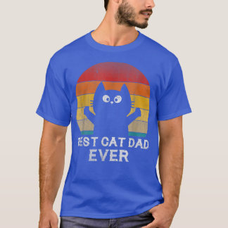 Camiseta Best Cat Dad Ever Funny Cat Gifts Father's Day T-S