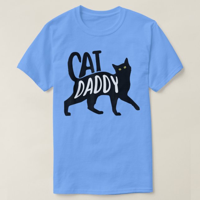 Camiseta Best Cat Dad Fathers Day Kitty Lover Daddy Papa Ch (Diseño del anverso)