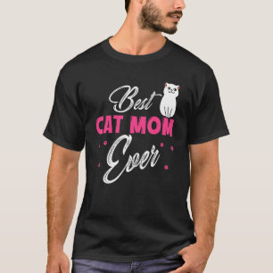 Camiseta Best Cat Mom Ever  Funny Cat 1