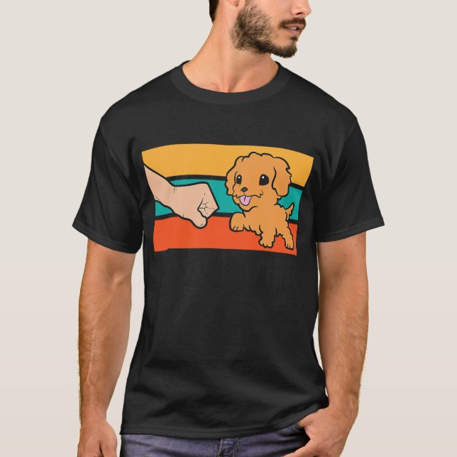 Camiseta Best Cavapoo Dad Ever Cavoodle Cavapoo Dog (Anverso)