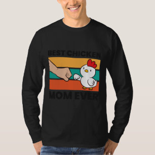 Camiseta Best Chicken Mom Ever  
