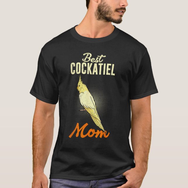 Camiseta Best Cockatiel Mom Bird  Cockatiels Women (Anverso)