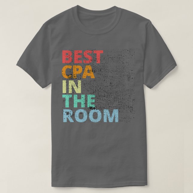 Camiseta Best CPA In The Room (Diseño del anverso)