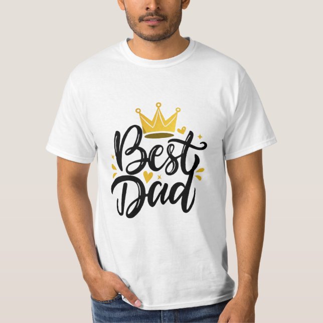 Camiseta Best Dad (Anverso)