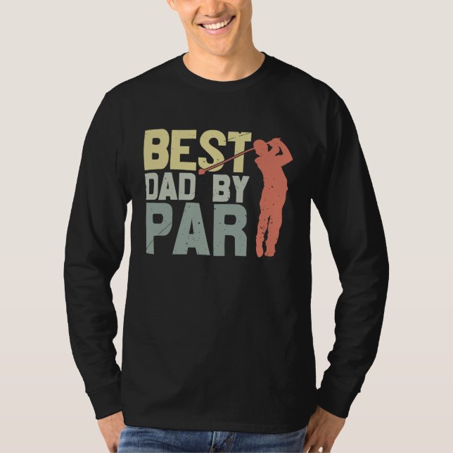 Camiseta Best Dad By Par Golfing (Anverso)