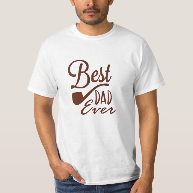 Camiseta Best Dad Ever  (Anverso)