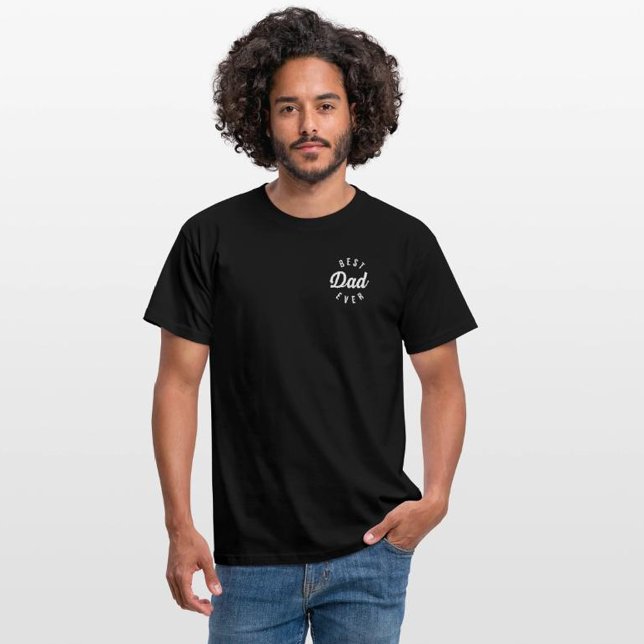 Camiseta Best Dad Ever Minimalist Elegant (Subido por el creador)