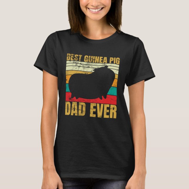 Camiseta Best Dad Furry Potato  guinea pig (Anverso)