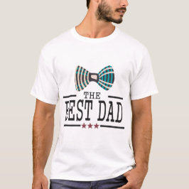 Camiseta best_dad_noeud_papillon_famille_papa_humour_904_u