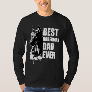 Camiseta Best Doberman Dad Doberman Pinscher