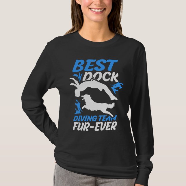 Camiseta Best Dock Diving Team Fur Ever Dock Jumping (Anverso)
