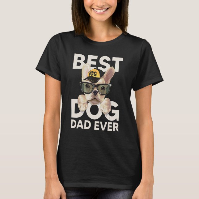 Camiseta Best Dog Dad Ever (Anverso)