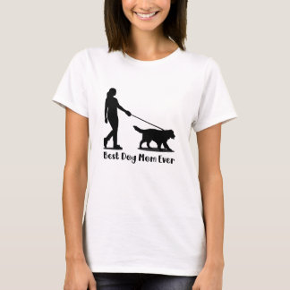 Camiseta Best Dog Mom Ever | Cute Dog Lover Gift 