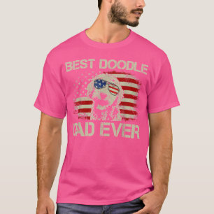 Camiseta Best Doodle Dad Ever TShirt